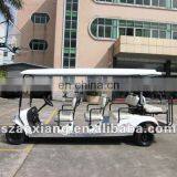 8 seater electric airport shuttle bus 48v 4400w motor and 25km/h speed