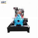 4 Cylinder Diesel Engine 6 Inch Farm Irrigation Movable Water Pump thumbnail-3