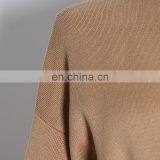 Patchwork Fur Pocket Women's Knitted Coat Autumn New thumbnail-6