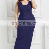 Women Solid Casual Loose Dresses Long Maxi Plus Size Dress thumbnail-3