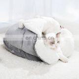 Pets Sleep Zone Cuddle Cave Soft Cat Bed Washable Cuddle Cave Pet Bed, thumbnail-2