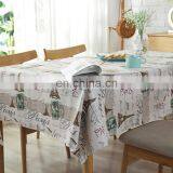 Hot Sale Square Table Cloth Banquet Table Cloth The Eiffel Tower Printed Hotel Table Cloth thumbnail-4