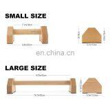 Harbour Gym Fitness Bench Wooden Push up Bar thumbnail-6