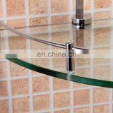 8mm Tempered Bathroom Corner Shelf Glass thumbnail-4