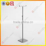 T Shape Chrome Adjustable Metal Bag Hanger Stand thumbnail-1