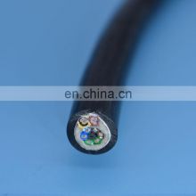 Underwater flexible electrical signal cable for cctv camera