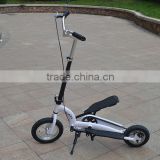 Dual pedal stepper scooter bike for adult