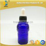 30ml Attractive Blue Color Glass Essential Oil Bottle