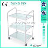 Beauty Salon Equipment Wooden Hand Trolley for Sale thumbnail-3