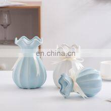 Home Decor Wedding Decorating Ceramic Vases Decoration Centrepiece Clay Midcentury Modern European Porcelain Flower Vase thumbnail-3