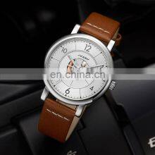 SINOBI Classic Wristwatch S9843G Stainless Steel Man Watch Relogio Custom Logo Hollow Out Dial Watches Montre Homme thumbnail-5