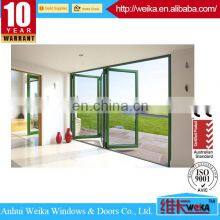 New Style Quality Upvc Accordion Folding Door Soundproof Double Glazed Doors thumbnail-3