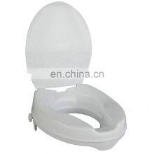 Raised Toilet Seat - Toilet seat raiser to aid standing - With or without lid.