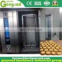 Shanghai Factory Hot Sale Electric Gas Diesel Bread Rack Rotary Baker Baking Oven Machine Bakery Equipment for Cookie Cake thumbnail-3