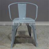 Colorful SH44cm Restaurant Furniture Metal Frame Dining Chair thumbnail-2