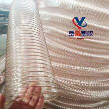 PU Steel Wire Telescopic PipeThe Source Manufacturers Have Sufficient SupplyTransparent Ventilation Hose for Industrial Dust Suction thumbnail-4