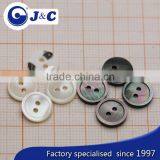 2 Holes White MOP Shell Buttons,black MOP Shell Buttons