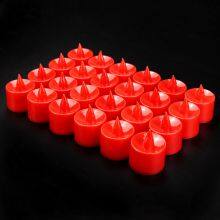 Romantic Tealight Candles, Flameless LED Flickering Battery-Operated for Valentine & Wholesale thumbnail-4