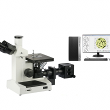 High Quality HST101-BW Trinocular Inverted Metallography Microscope thumbnail-1