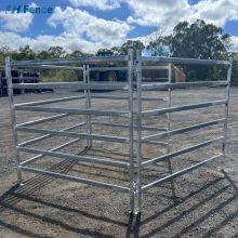 Cattle Fence Panels Sheep Yard Fence Panels Steel Corral Panels With Gate for Livestock Pasture Round Pen Farms thumbnail-2