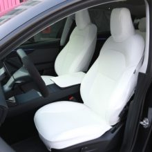 25 Model Y Juniper Seat Cover Black Full Coverage for All-Weather Protection thumbnail-3