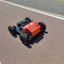 Agricultural Robotic Gasoline Cutting Width 800Mm Remote Operated Robotic Slope Mower thumbnail-4