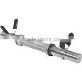 Short Dumbbell Bar With Spring Collars 35cm thumbnail-2