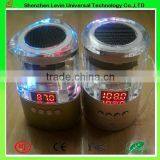 Aluminum Alloy TF Card Music Play Mini Crystal Bluetooth Speaker