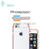 2016 hot selling 1mm thickness quality TPU clear mobile phone case for iphone 6 printing