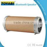 Mini Size Tube Portable Outdoor Wireless Bluetooth Speakers With PU Leather thumbnail-3