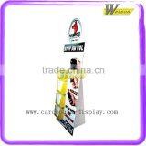 Supermarket Promotion Floor Paper Product Advertising Display Standee