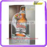 Beer Shape Cardboard Display Exhibition Standee for Promotion