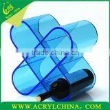 Acrylic Wine Rack Perspex Display Rack Acrylic Wine Bottle Holder thumbnail-2