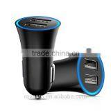 REYON PC Fireproof Mini Dual Usb 2.4A Car Charger for Asus Vivobook With LED Indicator thumbnail-1