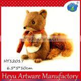Cute Doll Plush Squirrel Stuffed Soft Fluffy Tail Plush Squirrel Toy thumbnail-2