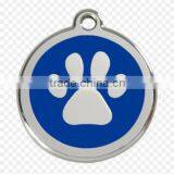 Hot Sale Bone Shape Color Printing Custom Dog Tag With Chain thumbnail-2