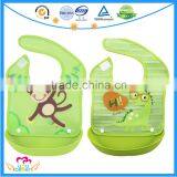 Hot Selling Fashion Carton Baby Toddler Bibs Eco-friendly Folded Washable Baby Bibs thumbnail-1