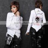 GOTHIC SWEET PUNK DOLLY BONDAGE SLEEVE Shirt 71185 TOP SHIRT M-L thumbnail-1