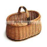 Large Size Vegetable Basket With Handle Looks Old Picinc Storage Bins thumbnail-5