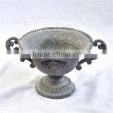 Vintage Garden Planter Rustic Metal Urn Wholesale