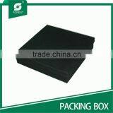 BLACK CARDBOARD PACKING BOX FOR JEWELRY thumbnail-2