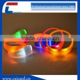 assorted/mixed colours led wrist band christmas promotion gift