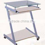 SQ-697B Simple Cheap Tempered Glass Table
