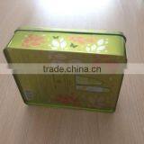 Tin Can for Promotion Factory Price Rectangle Tin Box Perfume Tin Box