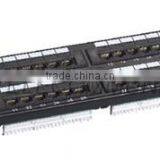 48 Ports Cat5e 8*6 Patch Panel With Dual IDC