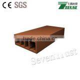 Outdoor Anti-UV Wood Plastic Composite Pergola With Steel Insert, Beautiful Beam Corner thumbnail-3