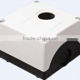 high quality single hole push button control box switch parts IP54 LAY5-BOE1