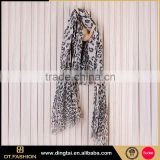 2016 Spring new design korea digital printing silk scarf