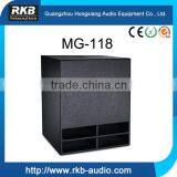 MG-118 Single 18 Subwoofer Speaker Box