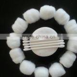 Disposable hotel cheap vanity kit with cotton balls,cotton pads,and swabs